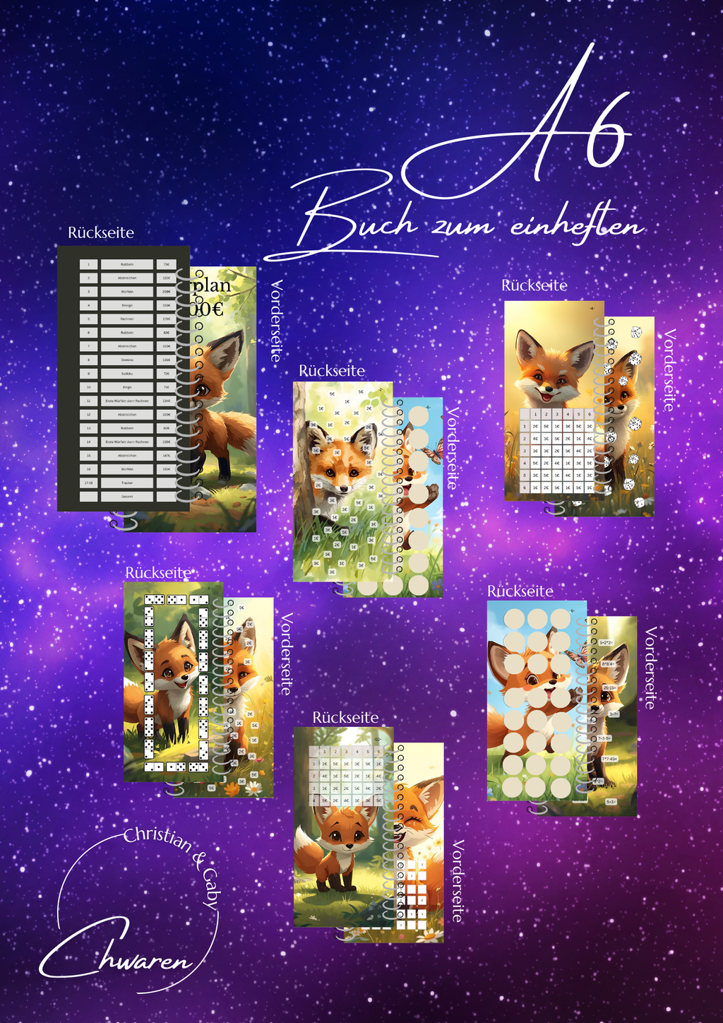 Sparplan 2000 Euro Ringbuch