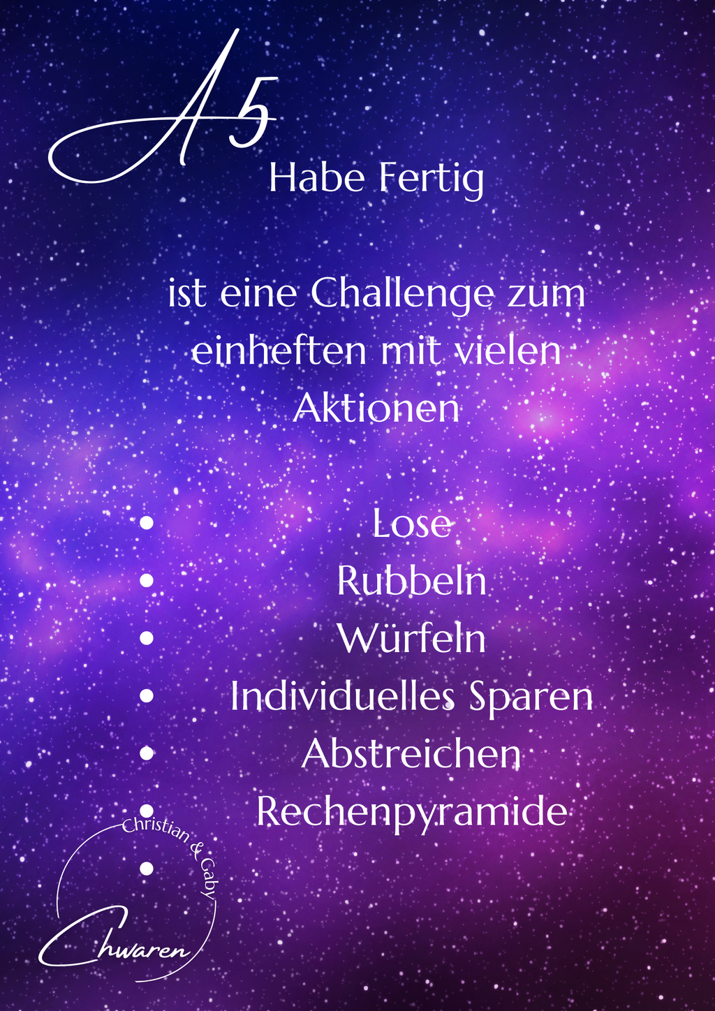 Habe Fertig A5 Challenge