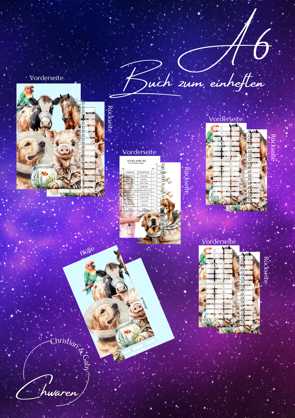 Tierarzt Sparer Ringbuch zum einheften