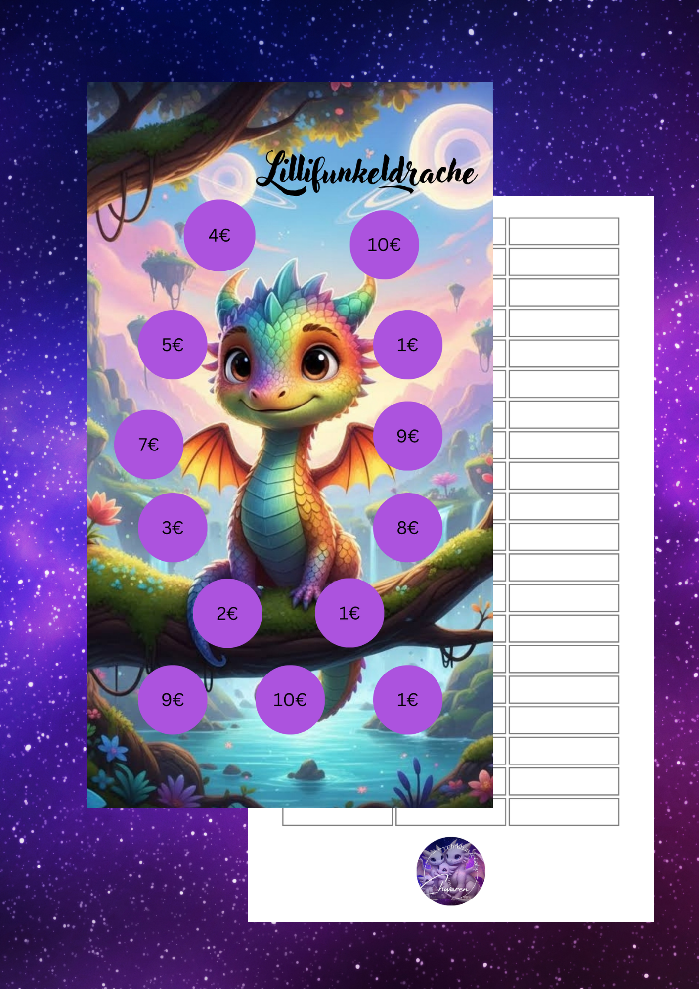 Lilafunkeldrache