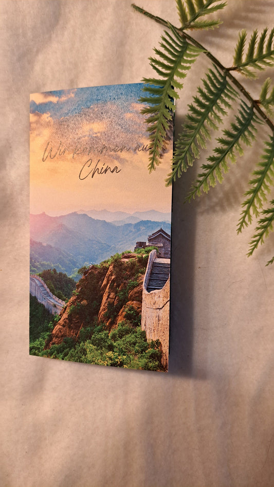 Wir kommen aus China Handmade Sparspiel Budgetplanung Finanzplanung