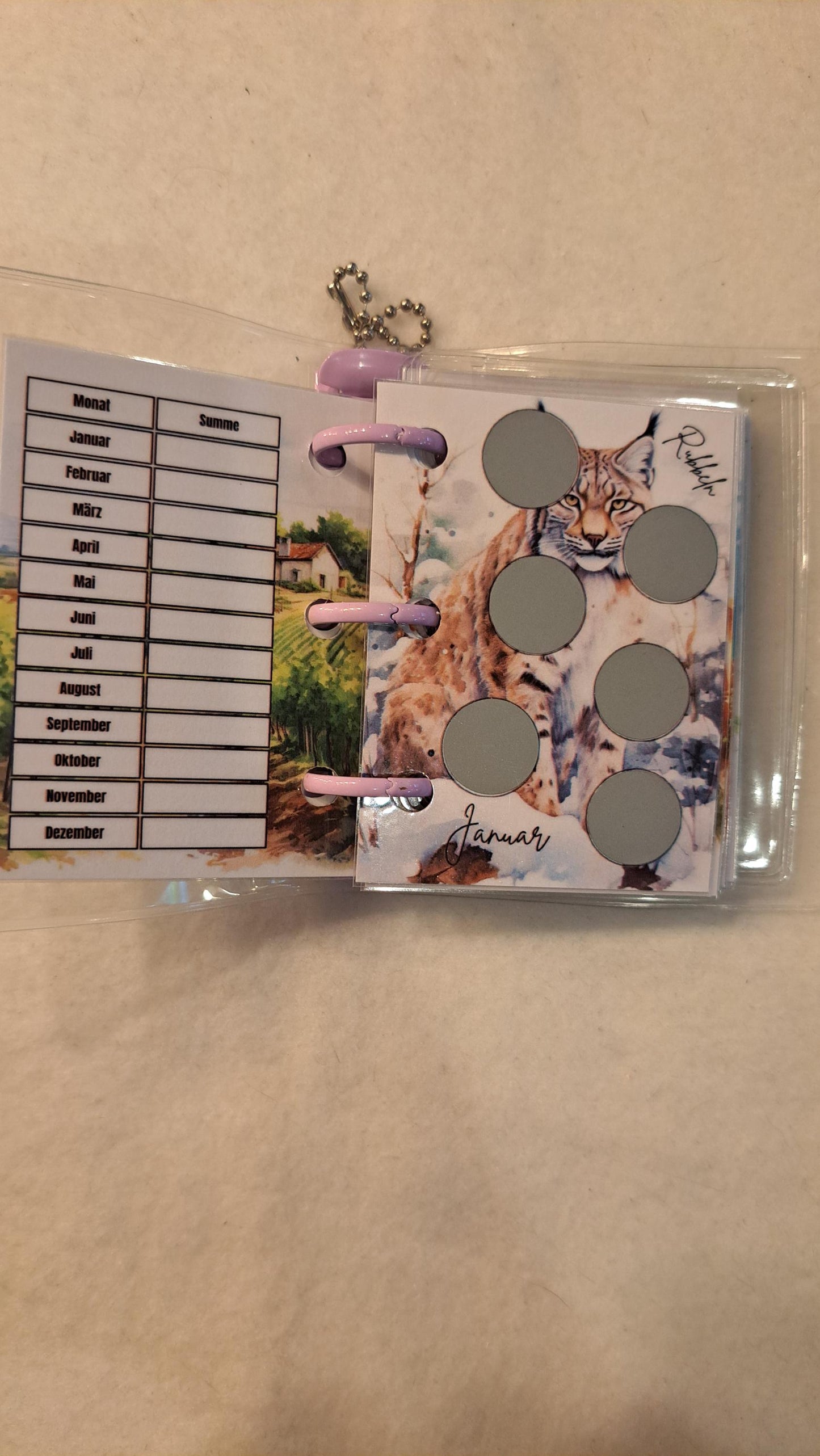 A8 Binder mit challenges