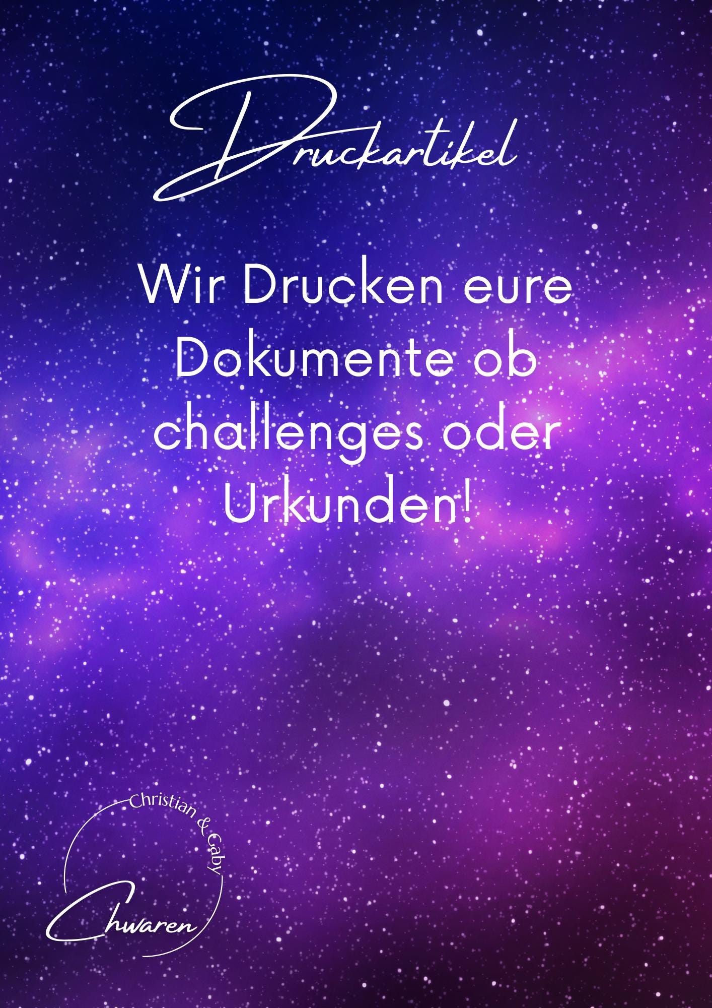 Druckartikel