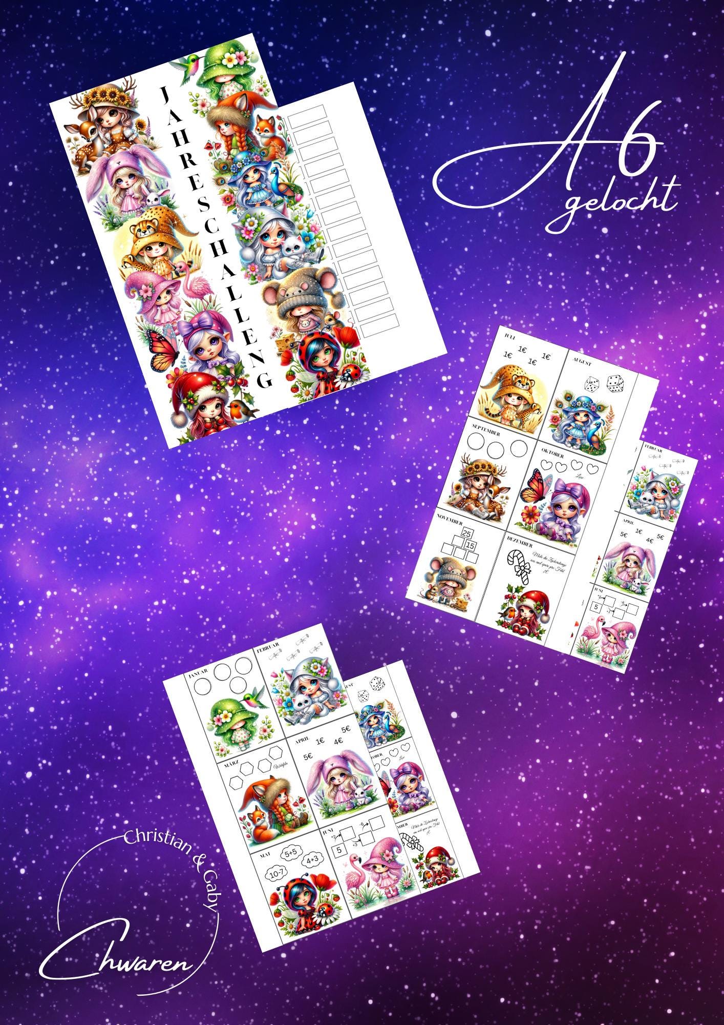 Jahreschallenge der Mädchen