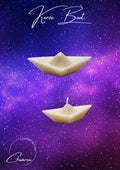 Kerze Papierboot