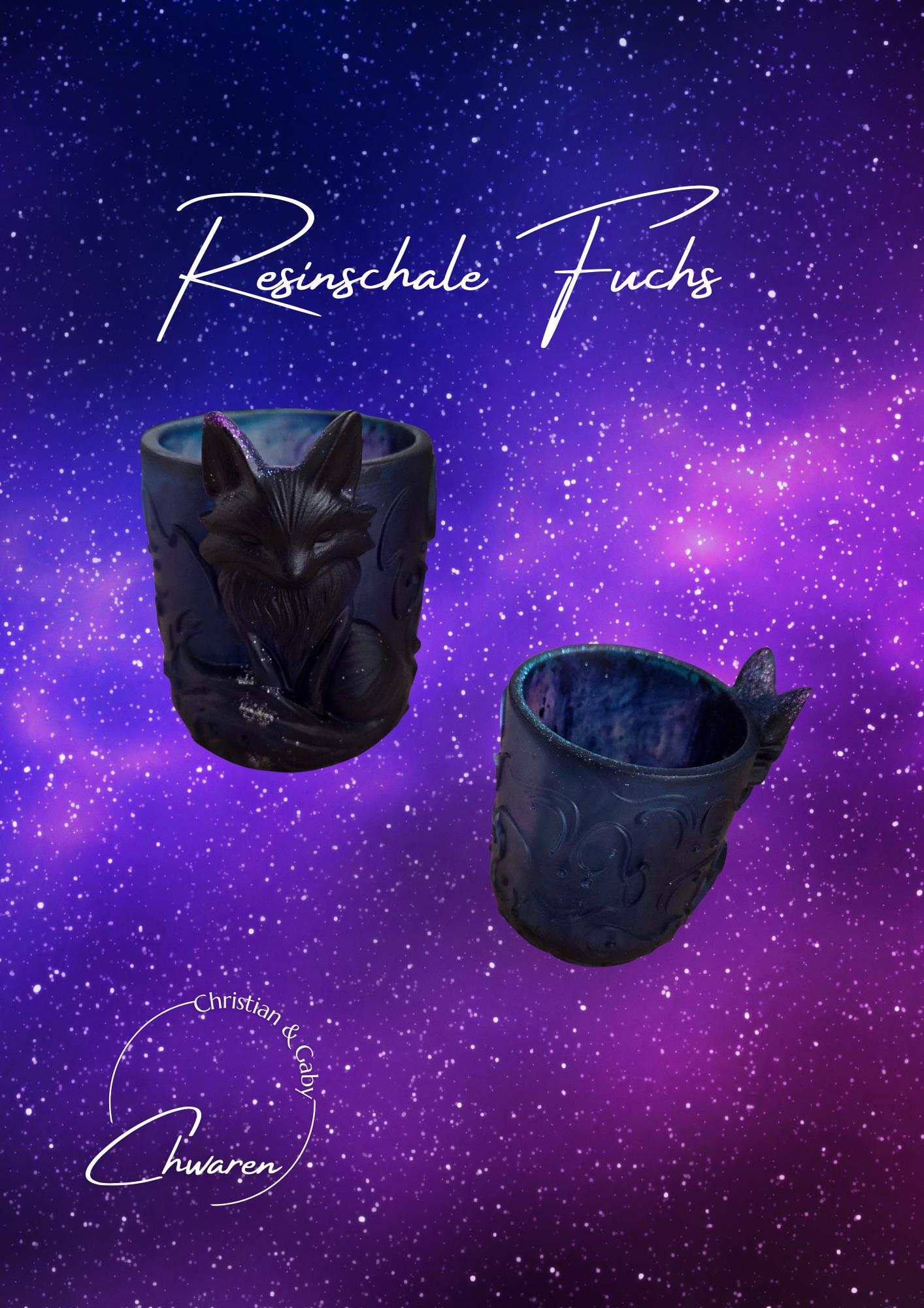 Fuchsschale Resin