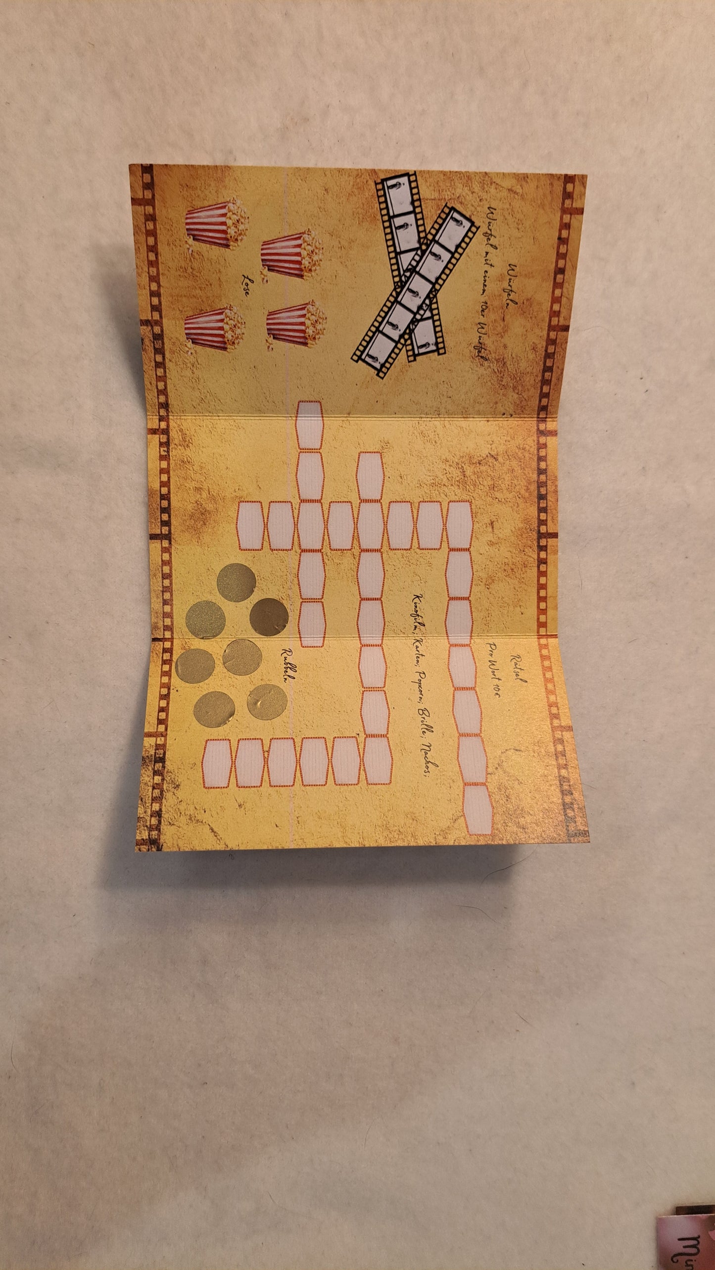 Film ab A7 3er Klappkarte