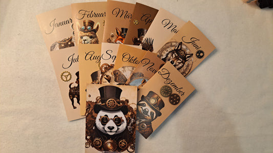 Jahreschallenge Steam Punk Tiere