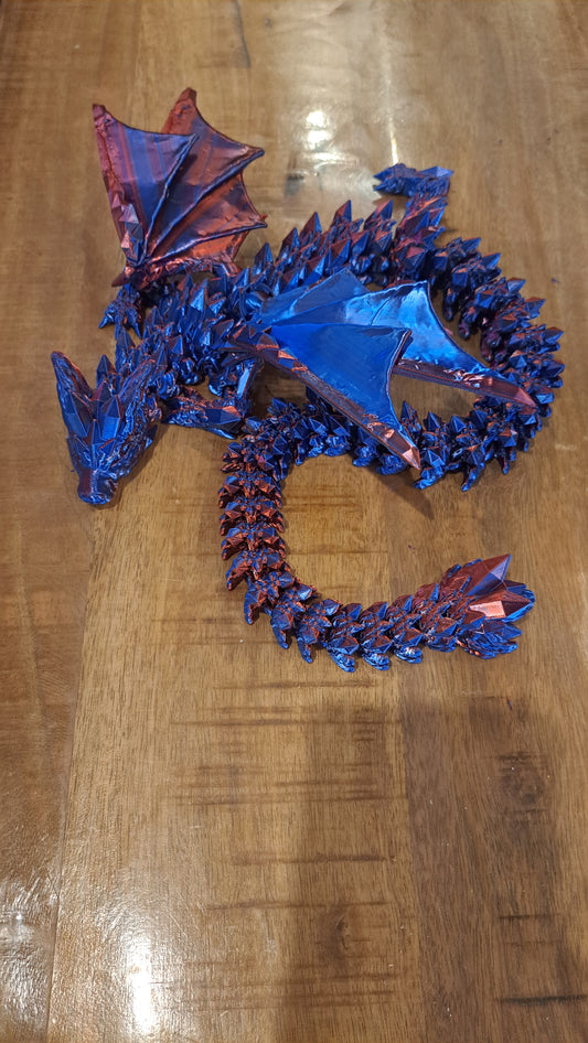 Geflügelter Wolfsdrache