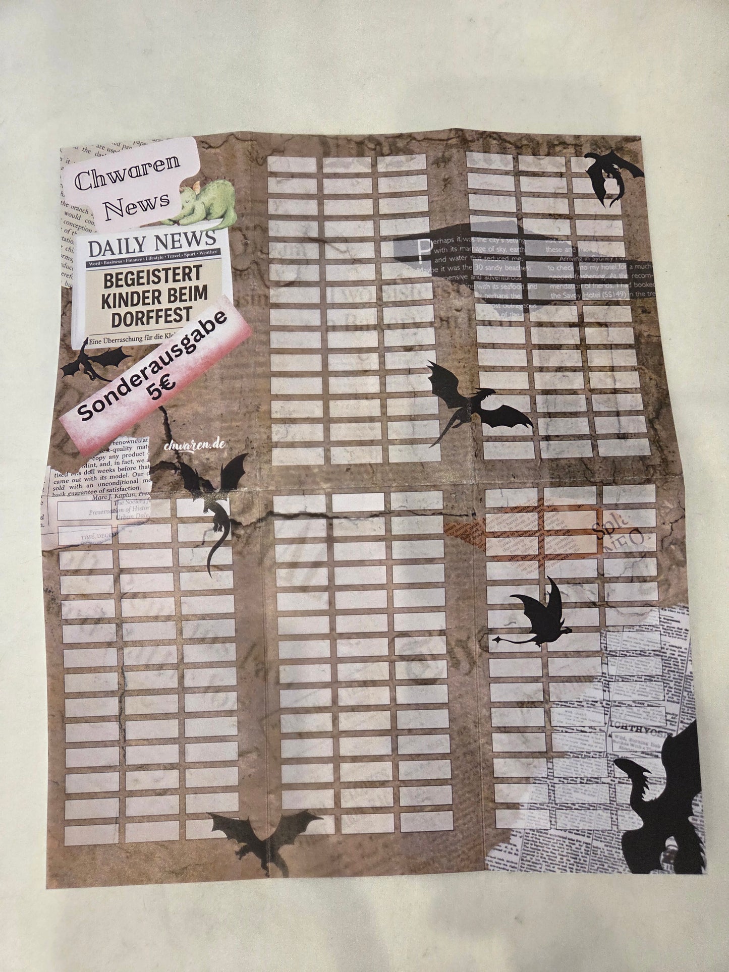 Ch Waren News Klappkarten