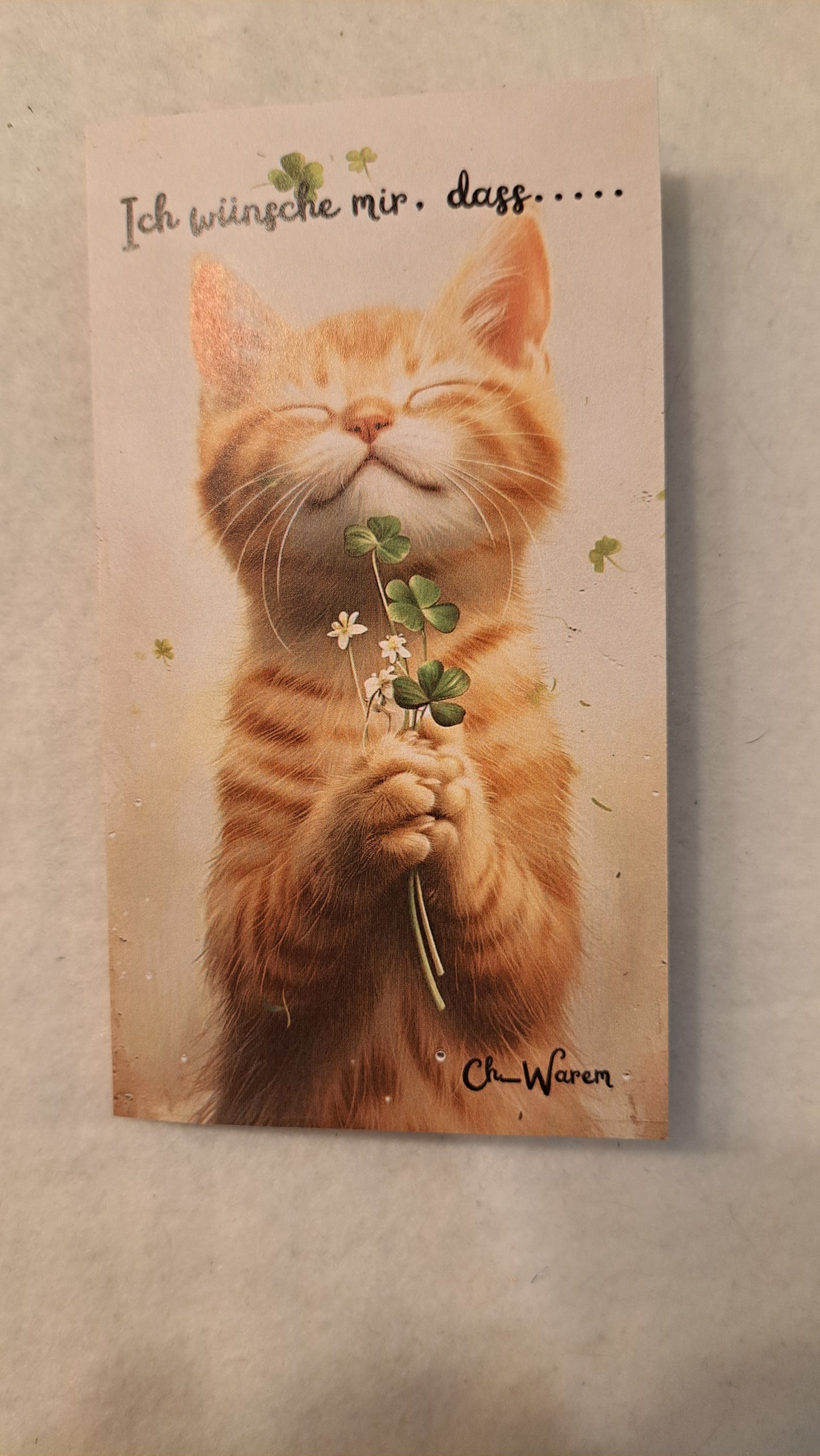 Ich wünsche mir dass,