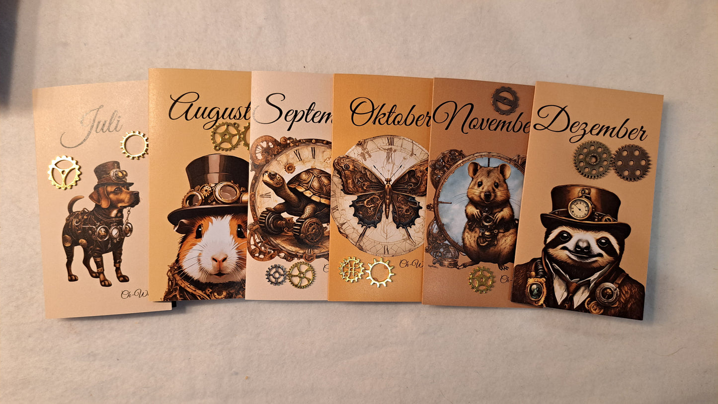 Jahreschallenge Steam Punk Tiere